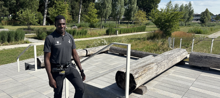 De dag van beveiliger Garvin